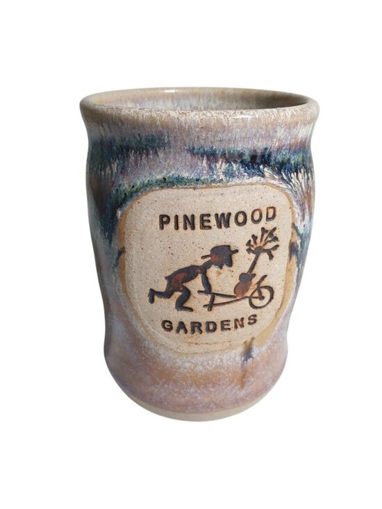 Arne Other - Pinewood Gardens Ceramic Coffee Mug Arne Signed 1997 Handcrafted Glazed Stonewar